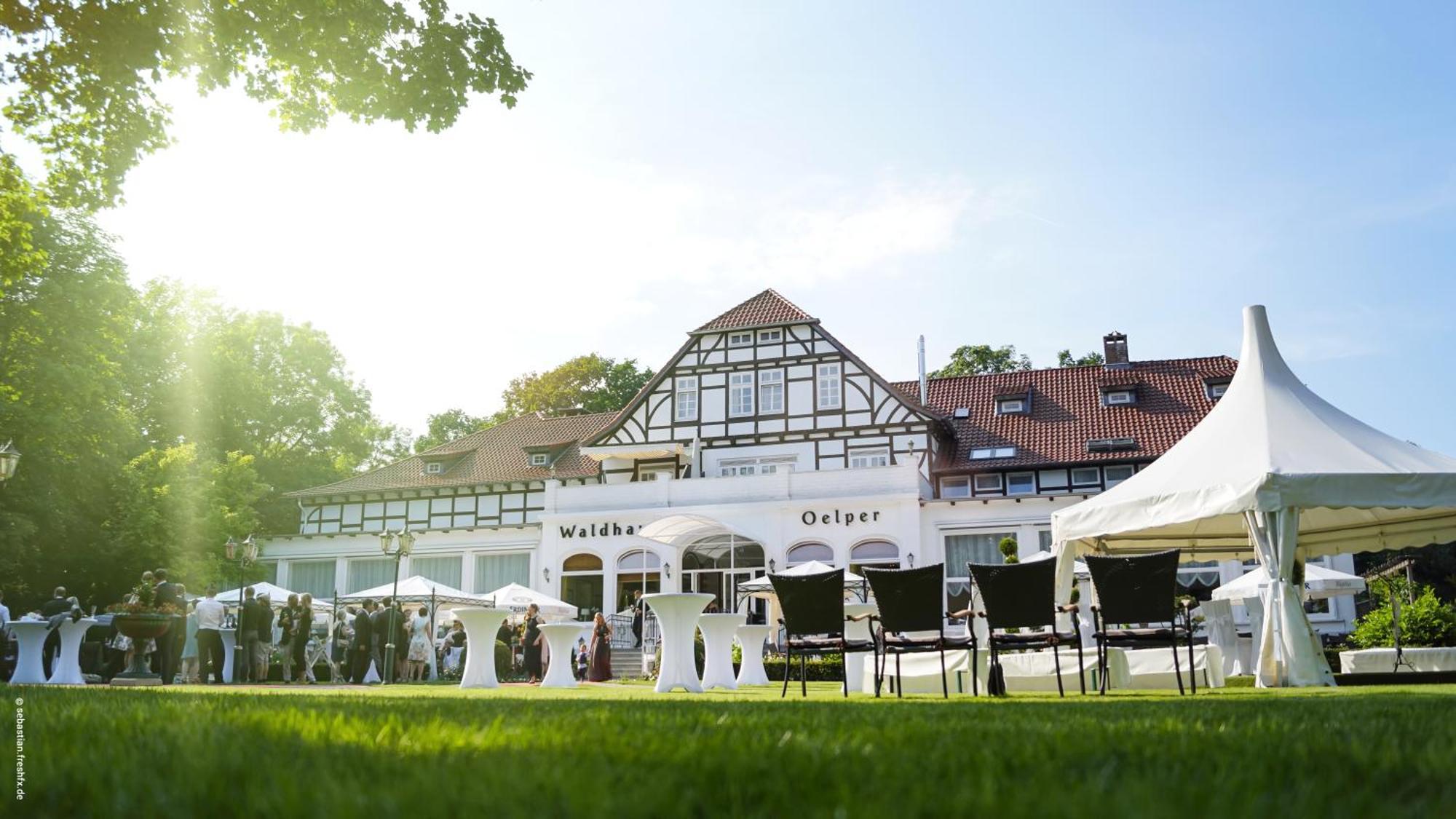 Hotel Waldhaus Oelper Brunswick Exterior foto